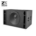 ZSOUND speakers audio system sound professional dj line array 21inch powered subwoofers